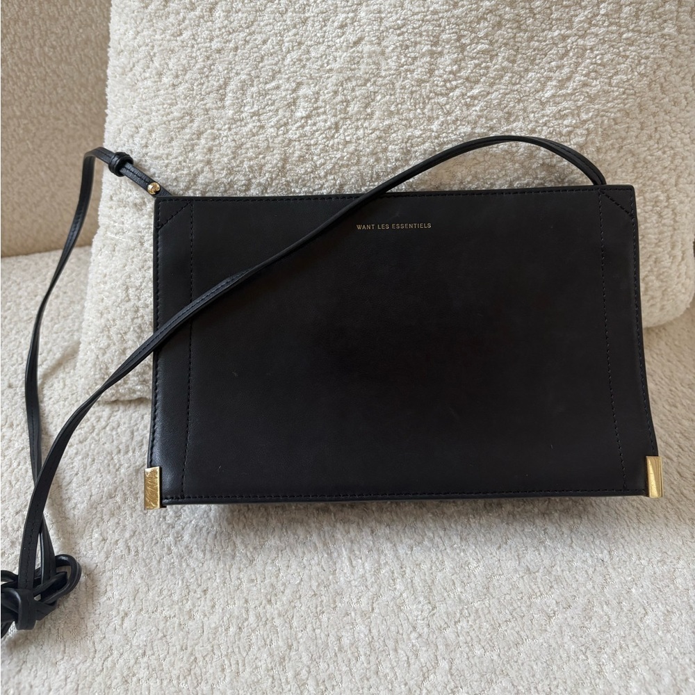 WANT Les Essentiels Leather Shoulder Bag/Clutch